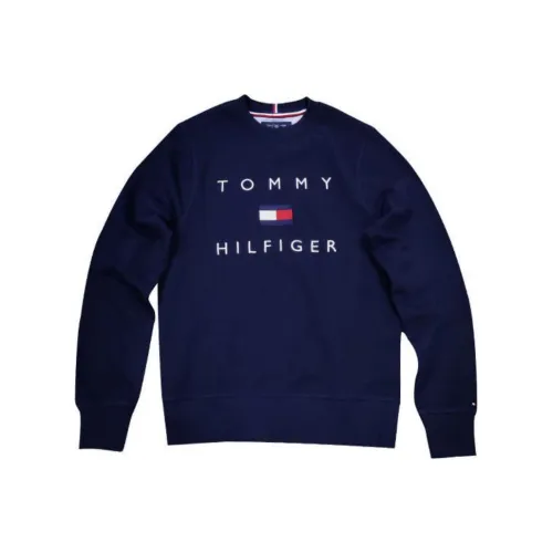 Tommy Hilfiger Морской Синий Мужские Свитшоты