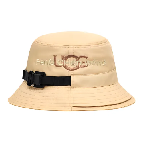 Feng Chen Wang x UGG Полиамид Панама Унисекс Гравий