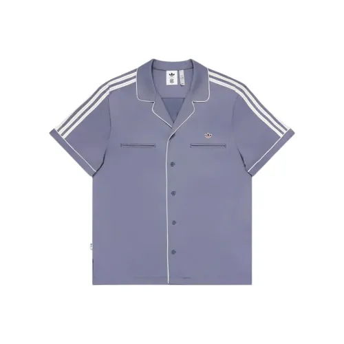 Adidas Originals X CLOT Рубашка Унисекс Фиолетовый