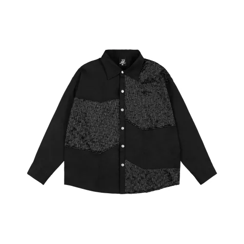 XINYINSU Черная унисекс рубашка