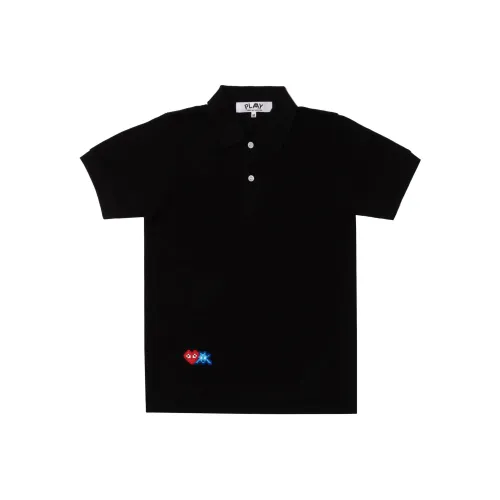 CDG Play Поло Мужское Черное