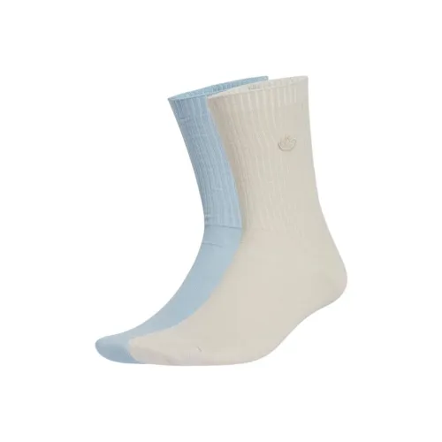 Adidas Originals Premium Essentials Низкие носки Унисекс 2 упаковки Синий Бокситовый Коричневый