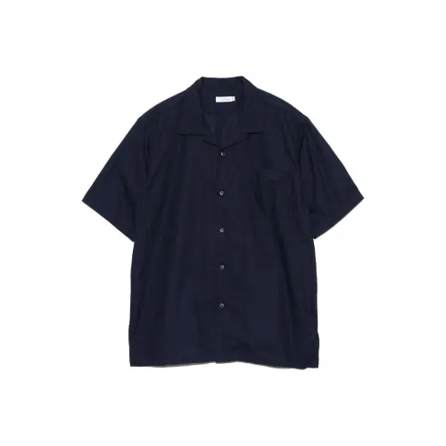 Nanamica Рубашка Мужская Морской Синий
