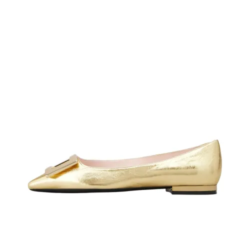Roger Vivier Gommettine Повседневная обувь Женская Золотая