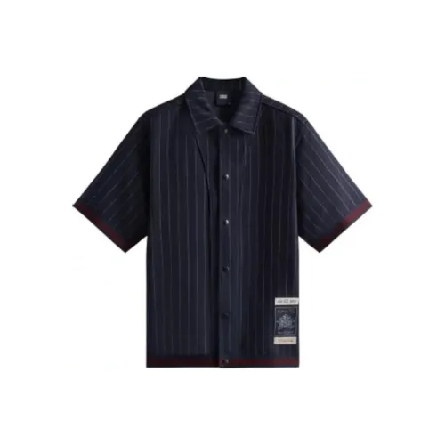 KITH Collaboration Мужские Черные Рубашки