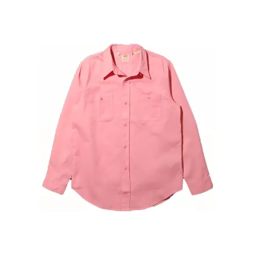Levis Розовые Мужские Рубашки