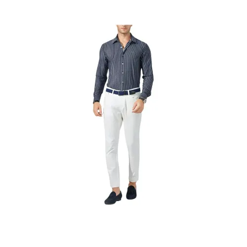 Raidy Boer Рубашка Мужская Синие Полосы