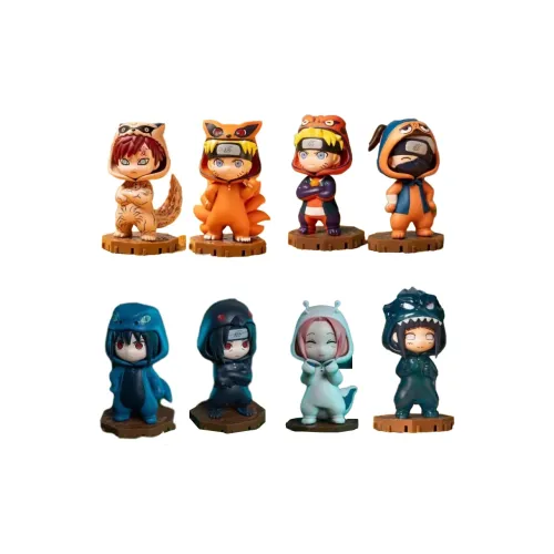 BANDAI Оригинальный Ограниченный BNFIGURE Q Наруто Ураганные Хроники Кукла Одежда Версия. Слепые Коробки Целая Коробка 8 шт