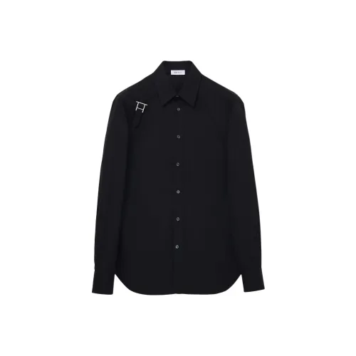 Alexander McQueen Рубашка Мужская Черная