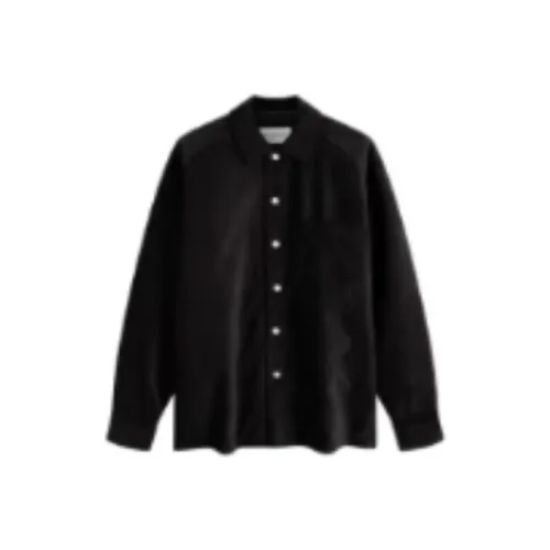 CALVIN KLEIN Рубашка Мужская Космический Черный