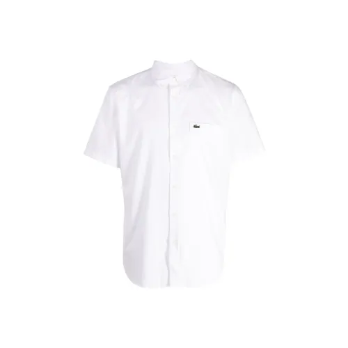 LACOSTE Collaboration Белая Мужская Рубашка