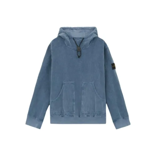 STONE ISLAND Толстовка Мужская Синяя