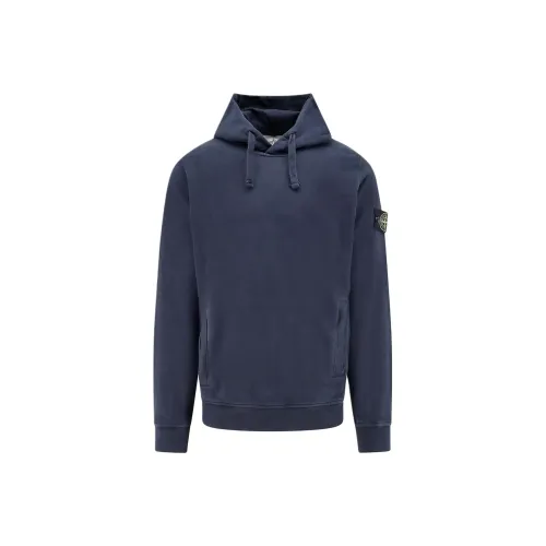 STONE ISLAND FW24 Толстовка Мужская Морской Синий