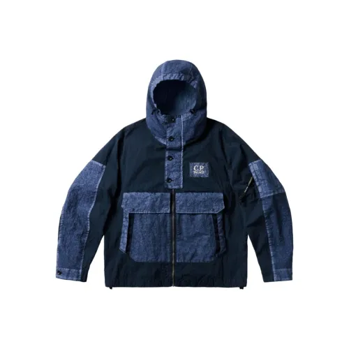 Дворцово-синяя унисекс куртка