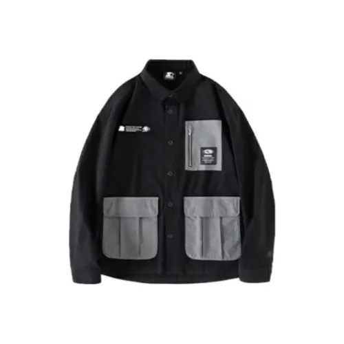 Starter Черная Унисекс Рубашка