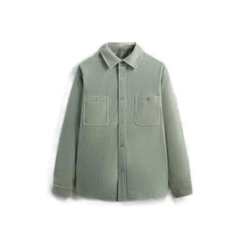 Kith Мятно-зеленая унисекс рубашка