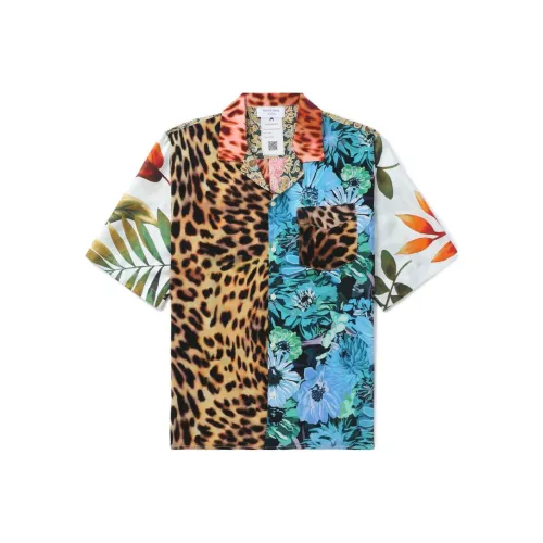 Marine Serre Многоцветные Мужские Рубашки