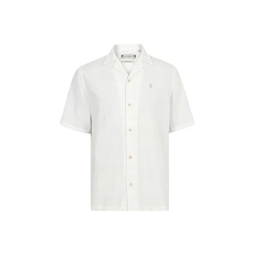 ALLSAINTS Cloud White Мужские Рубашки