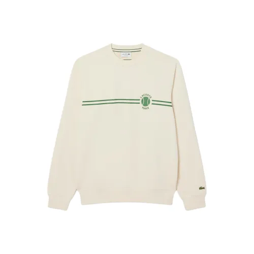 LACOSTE Collaboration Бежевые Мужские Свитшоты