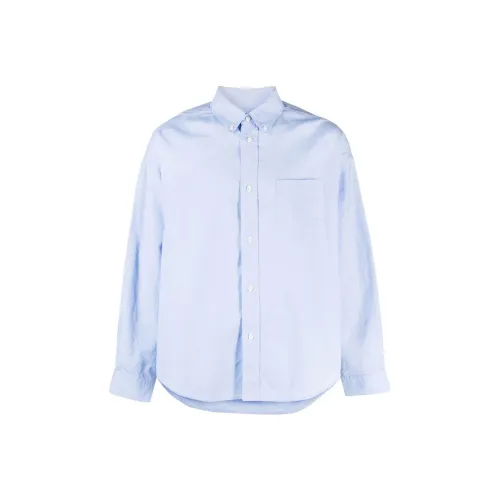 Visvim Мужские Синие Рубашки