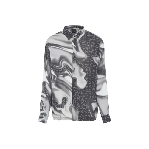 ARMANI EXCHANGEAE FW23 Рубашка Мужская Черная