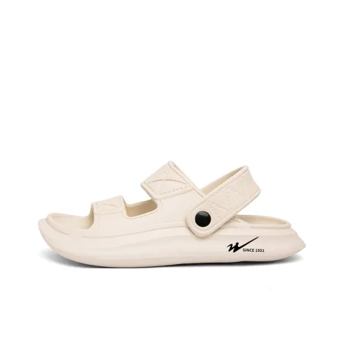 Binary Пляжные сандалии Унисекс Бежевый