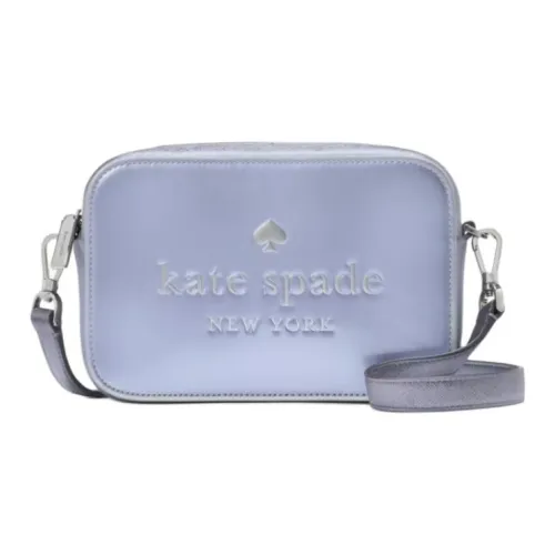 Kate Spade Лакированная кожа Сумка через плечо Сумка на плечо Мини Женская Синяя