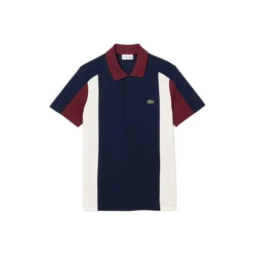 LACOSTE Поло Мужское Морской Синий