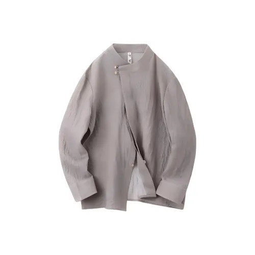 XUANSHENG Хаки Мужские Рубашки