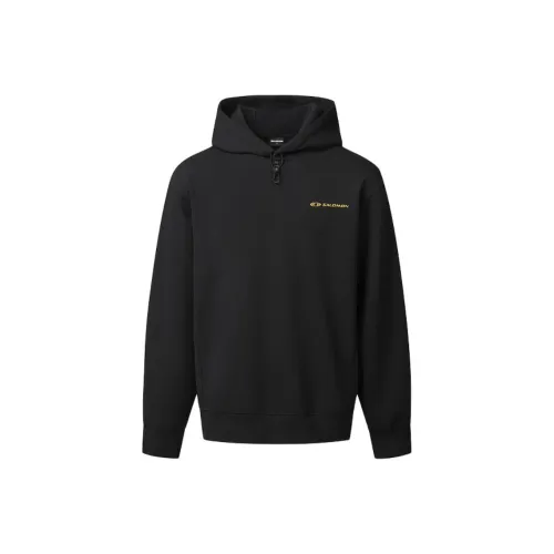 SALOMON Hoodie M Толстовка Мужской Черный
