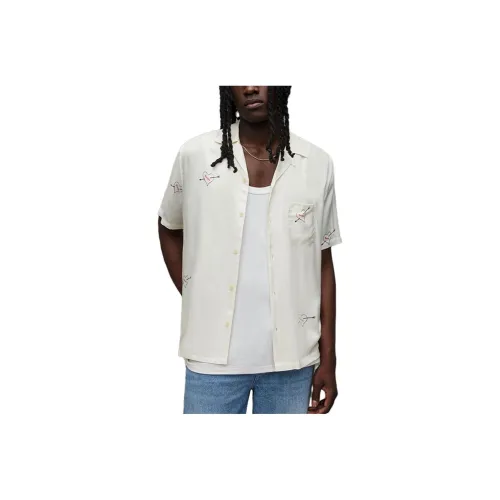 ALLSAINTS Белые Мужские Рубашки