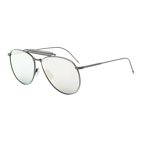 THOM BROWNE Солнцезащитные очки Черные Унисекс