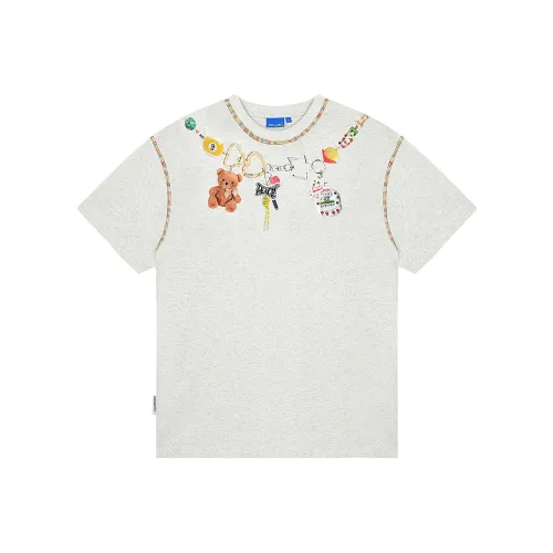 Teach Peace T-Shirt Унисекс Light Фотиния Серый