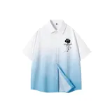 Дальний Небесный Лазурь Градиент (Призрачный Розовый)