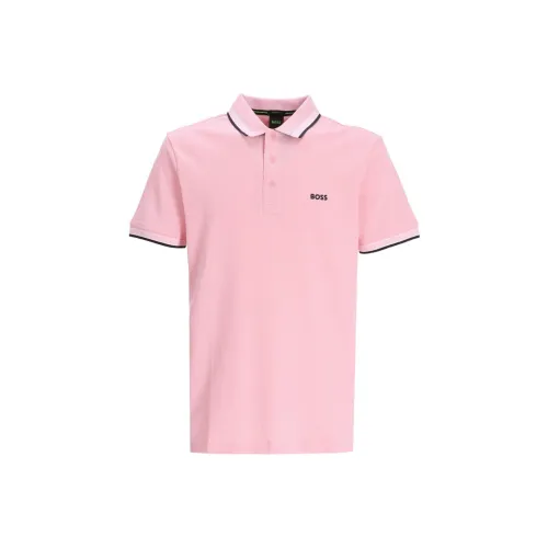 Hugo Boss Мужская Розовая Поло