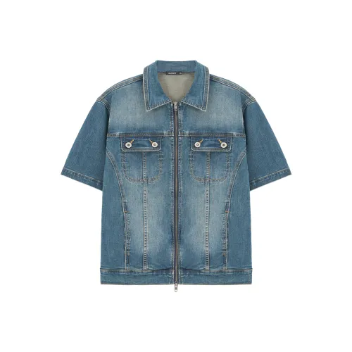 UNVESNO Синие Унисекс Рубашки