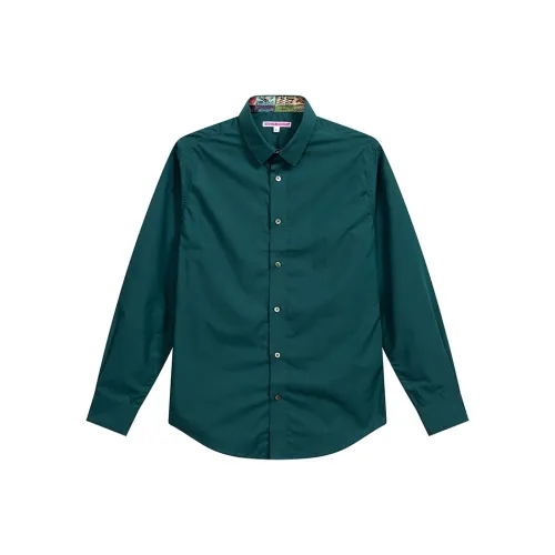 COTON DOUX Рубашка Мода Французский 100% Хлопок Бизнес Повседневный Стиль Мужской Мужской