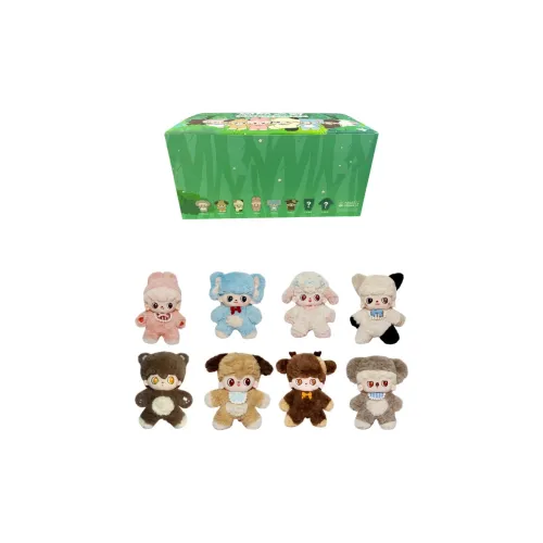 ciaoka Wow Paddle Planet Forest Wild Collection Плюшевая кукла Слепые коробки Один Mystery Коробка Целая коробка 6 шт