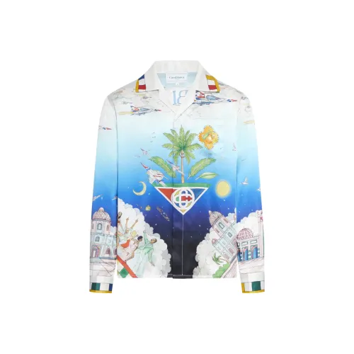 CASABLANCA Многоцветные Мужские Рубашки