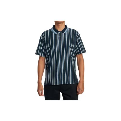 RVCA Blue Men's Polo