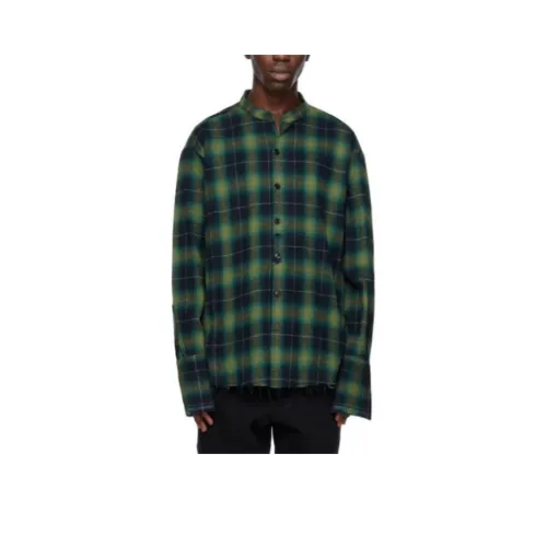 GREG LAUREN Зеленый Мужская Рубашка