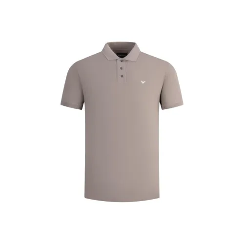 EMPORIO ARMANI Светлый Кофейный Мужская Поло