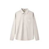 [Ледяной шелк, легкий] Светлый бежевый (Ma'S повседневный значок на груди)