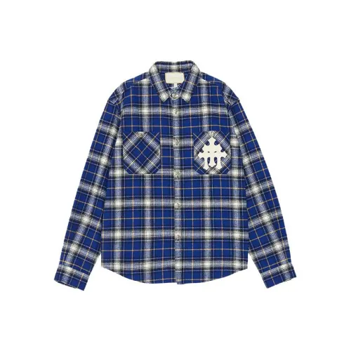 Ed Hardy Malibu Синий E1PCM033 Мужские Рубашки