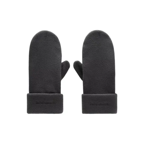 Вязаные перчатки Lululemon унисекс графитового серого цвета