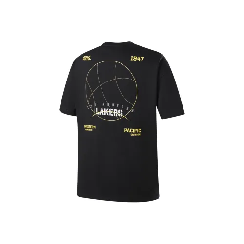NBA Los Angeles Lakers Команда Culture Collection T-Shirt Унисекс Черный