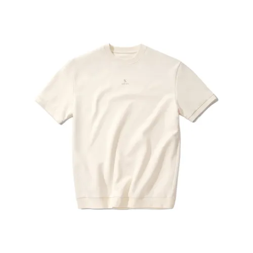 Mr.Bu T Рубашка Мужская Элегантная Бежевая Абрикосовая