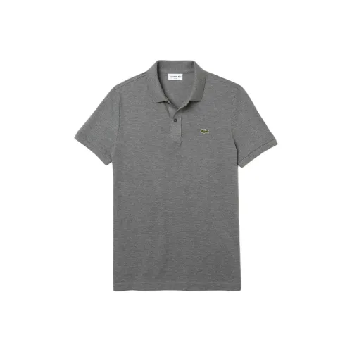 LACOSTE Поло Мужское Китай Серый
