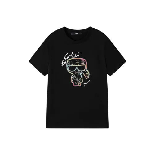 Karl Lagerfeld SS25 T-Shirt Мужской Черный