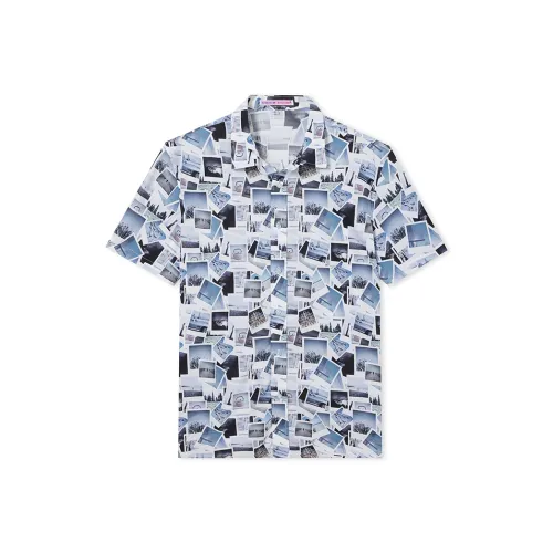 COTON DOUX Рубашка Мужская Многоцветная